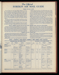 The Official foreign air mail guide