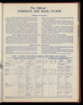The Official foreign air mail guide