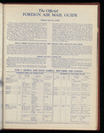 The Official foreign air mail guide