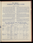The Official foreign air mail guide