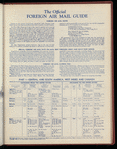 The Official foreign air mail guide