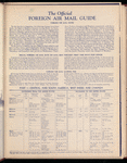 The Official foreign air mail guide
