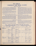 The Official foreign air mail guide