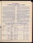 The Official foreign air mail guide