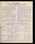 The Official foreign air mail guide