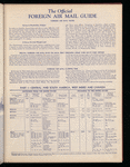 The Official foreign air mail guide