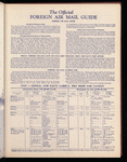 The Official foreign air mail guide