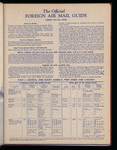 The Official foreign air mail guide