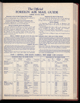 The Official foreign air mail guide