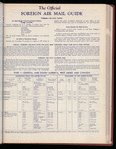 The Official foreign air mail guide