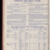 The Official foreign air mail guide
