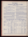 The Official foreign air mail guide