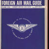 The Official foreign air mail guide