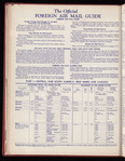The Official foreign air mail guide