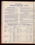 The Official foreign air mail guide