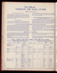 The Official foreign air mail guide