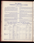 The Official foreign air mail guide