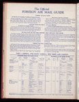 The Official foreign air mail guide