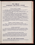 The Official foreign air mail guide