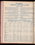 The Official foreign air mail guide