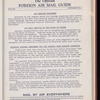 The Official foreign air mail guide