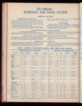 The Official foreign air mail guide