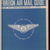 The Official foreign air mail guide