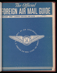 The Official foreign air mail guide