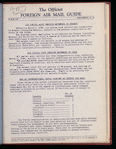 The Official foreign air mail guide