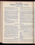The Official foreign air mail guide