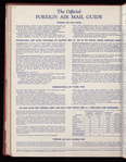 The Official foreign air mail guide