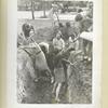 September, 1939. Polish children digging trenches in Warsaw Streets.