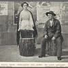 Postcard advertising first production of Spreading the News