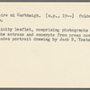 Library cards describing materials relating to Maire ni Garbhaigh and Maunsel &  Co publications