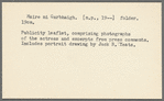 Library cards describing materials relating to Maire ni Garbhaigh and Maunsel &  Co publications
