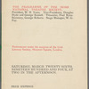The Royalty Theatre: The Programme of The Irish National Theatre Society, March 26, 1904