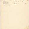 Letter-sheet, unused of the Irish National Theatre Society