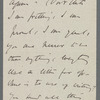Letter to John Quinn, 1912 Mar 17