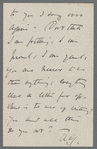 Letter to John Quinn, 1912 Mar 17