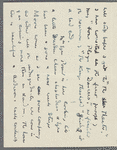 W.B. Yeats to Augusta Gregory  ALS Nov. 26 1920