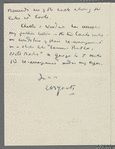 W.B. Yeats to Augusta Gregory  ALS Nov. 26 1920