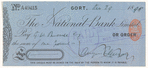 Checks (2) by Lady Gregory and made out by her to George William Russell