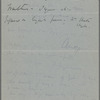 [Lectures]. Irish poetry. Holograph notes. Probably used for her lecture tour of U.S.A., 1915-16