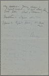 [Lectures]. Irish poetry. Holograph notes. Probably used for her lecture tour of U.S.A., 1915-16