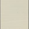 [Lectures]. Irish poetry. Holograph notes. Probably used for her lecture tour of U.S.A., 1915-16