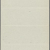 Civil list pension for William Butler Yeats