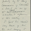 Civil list pension for William Butler Yeats