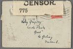 W.B. Yeats to Augusta Gregory  ALS Apr. 27 1916