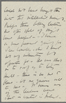 Augusta Gregory to W.B. Yeats ALS May 13 [1916-17?]