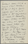 Augusta Gregory to W.B. Yeats ALS May 13 [1916-17?]